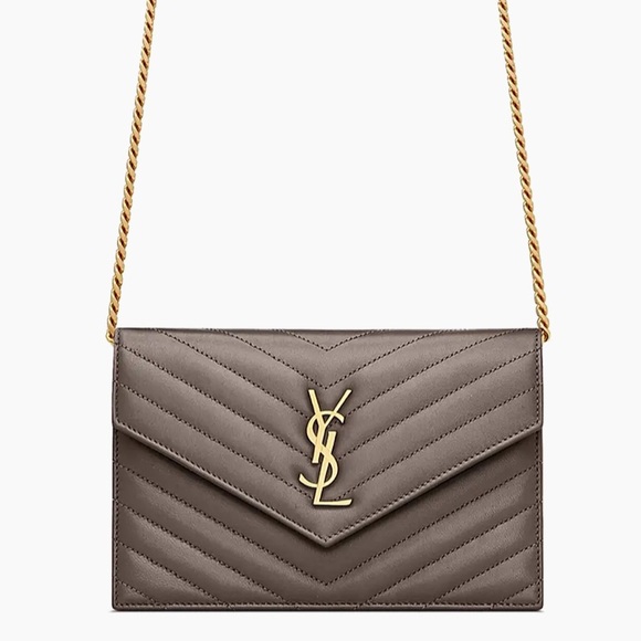 Yves Saint Laurent Handbags - Saint Laurent
Cassandre Envelope Chain Wallet in Lambskin